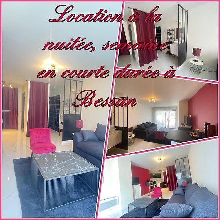 Studio Barok Proche Autoroute, Plages Et Attractions, Wifi - Tv, Calme Bessan Kültér fotó