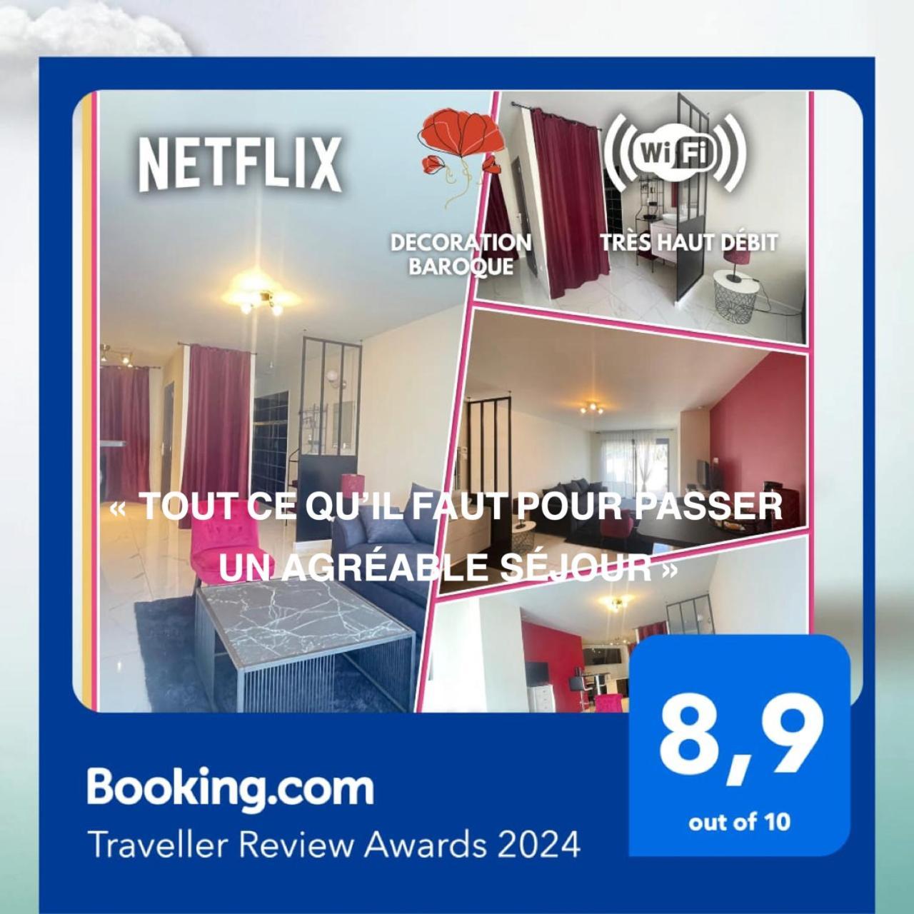 Studio Barok Proche Autoroute, Plages Et Attractions, Wifi - Tv, Calme Bessan Kültér fotó